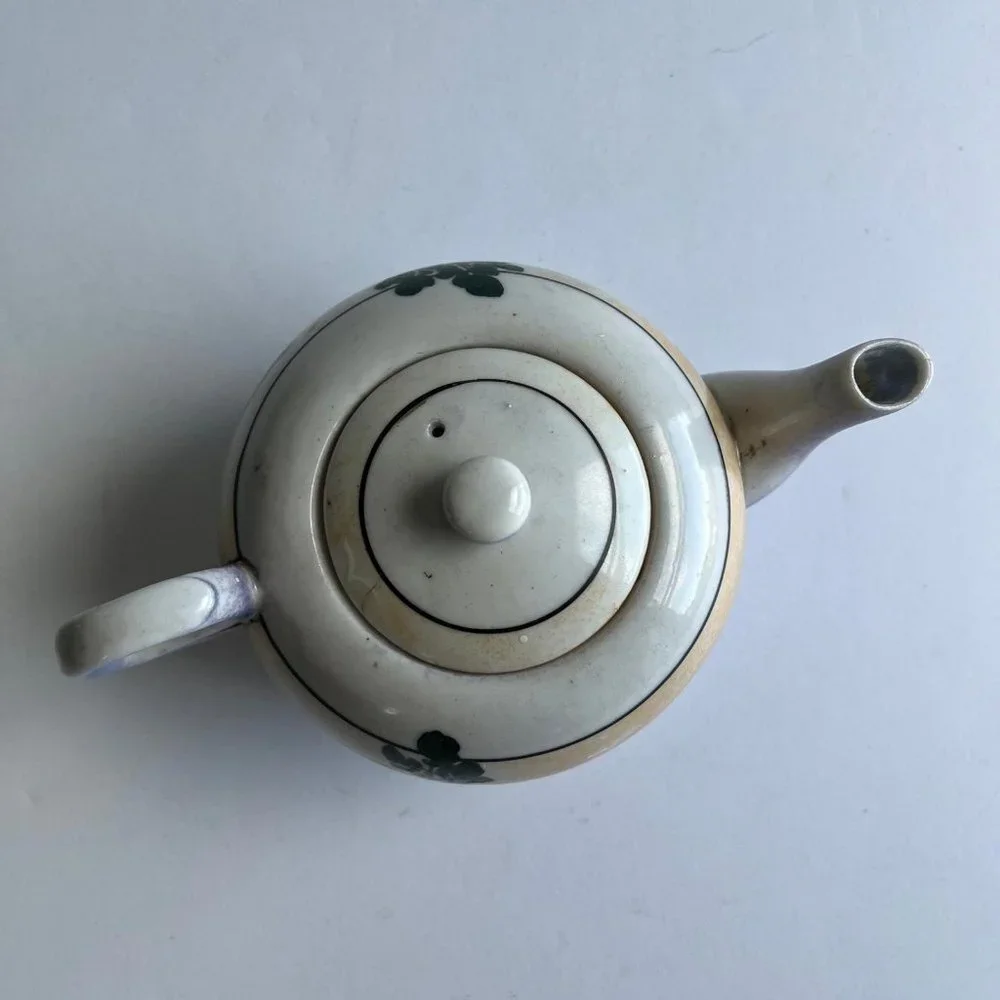 Vintage Bird and Tree Teapot - Retro Decor Gift for Mom